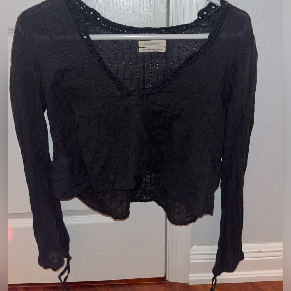 Urban outfitters black blouse